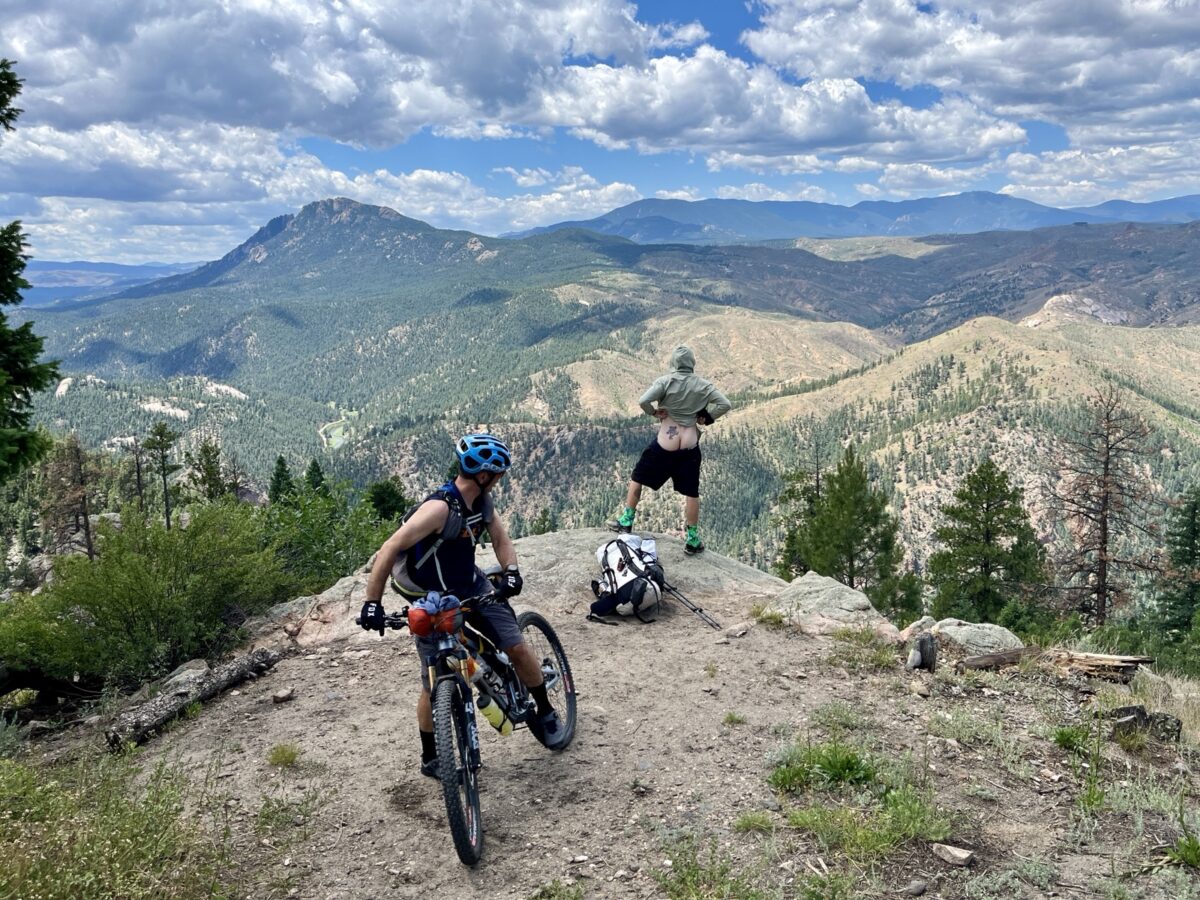 Bikepacking CT Tag 1: Besuch bei alten Freunden